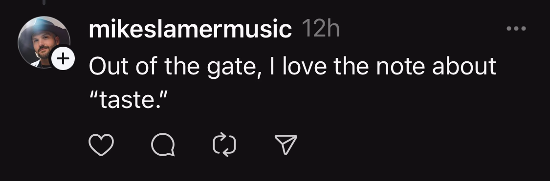 Customer testimonial