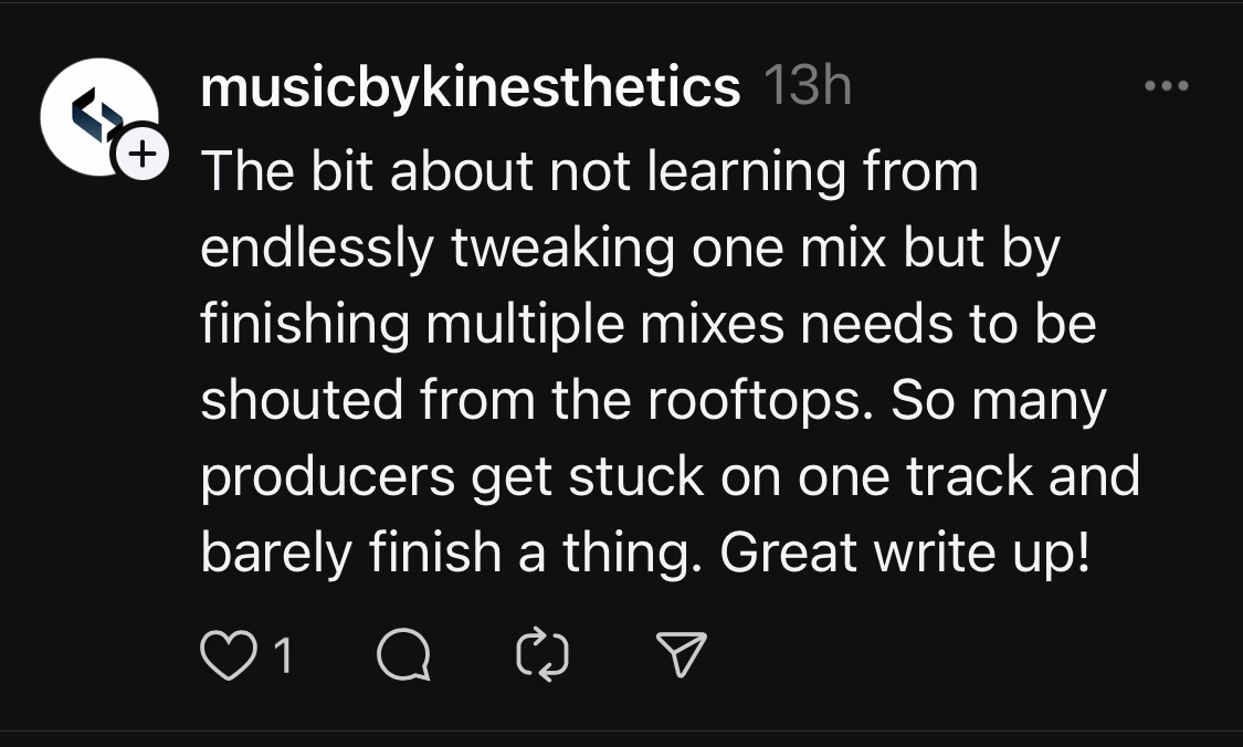 Customer testimonial