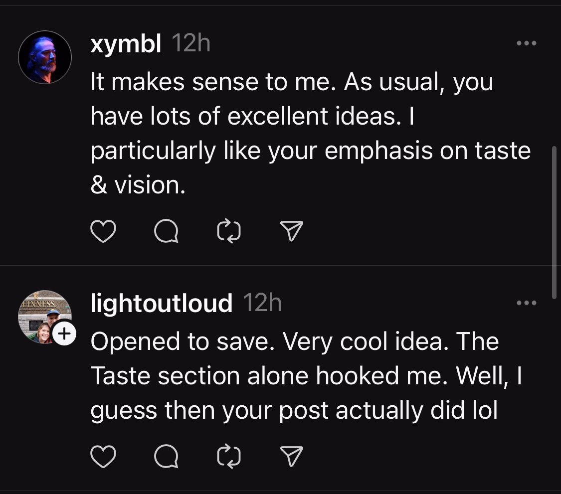 Customer testimonial