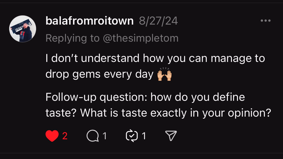 Customer testimonial