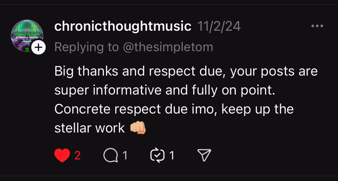 Customer testimonial