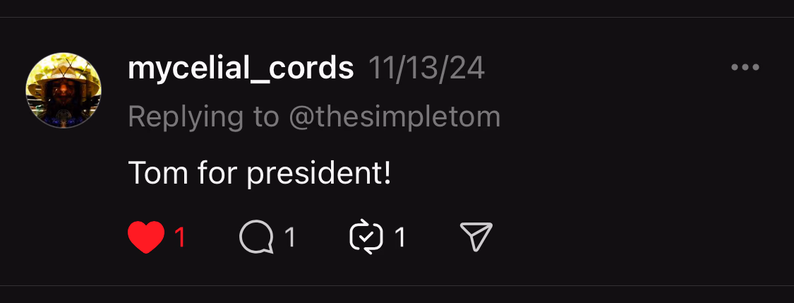 Customer testimonial