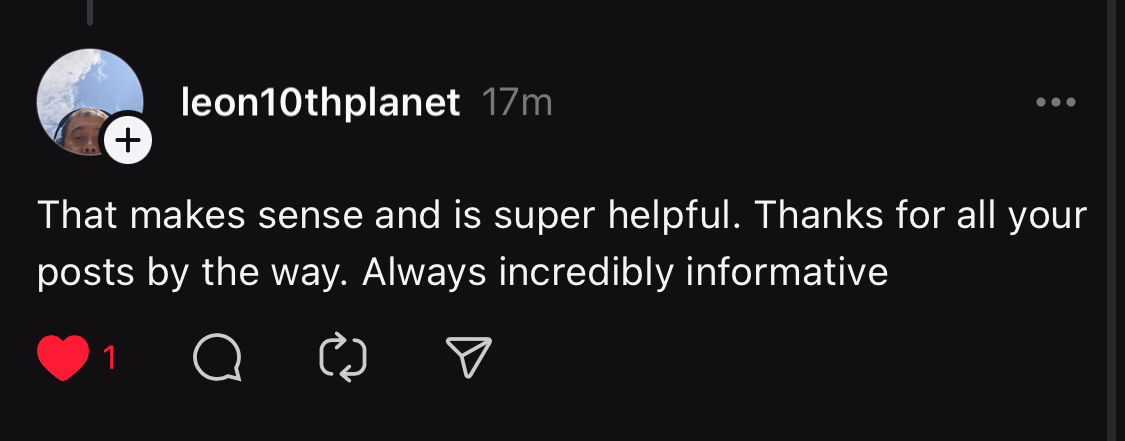 Customer testimonial