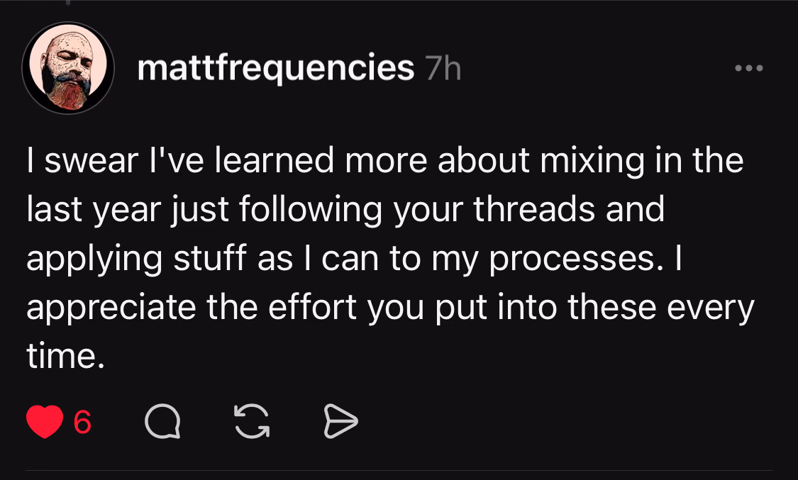 Customer testimonial