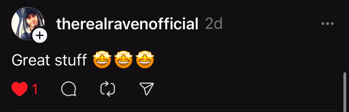 Customer testimonial