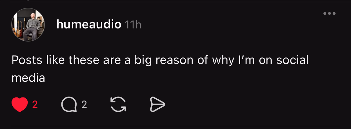 Customer testimonial