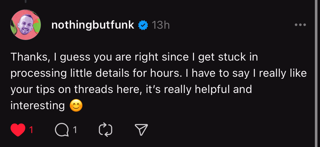 Customer testimonial